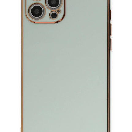 iPhone 12 Pro Max Volet Silikon Kılıf - Açık Yeşil 2