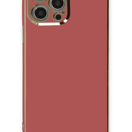iPhone 12 Pro Max Volet Silikon Kılıf - Kırmızı 3