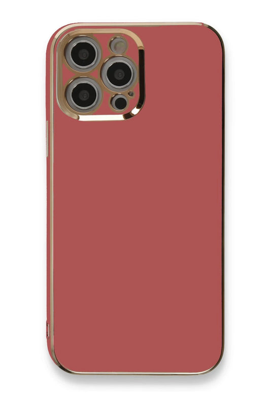 iPhone 12 Pro Max Volet Silikon Kılıf - Kırmızı 3
