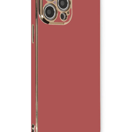 iPhone 12 Pro Max Volet Silikon Kılıf - Kırmızı