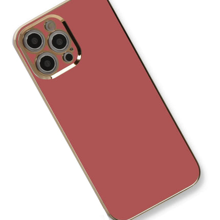 iPhone 12 Pro Max Volet Silikon Kılıf - Kırmızı 2