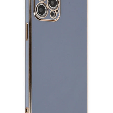 iPhone 12 Pro Max Volet Silikon Kılıf - Mavi