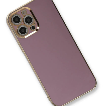iPhone 12 Pro Max Volet Silikon Kılıf - Mor 2