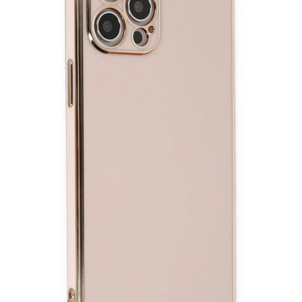 iPhone 12 Pro Max Volet Silikon Kılıf - Pembe