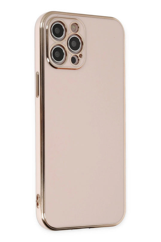 iPhone 12 Pro Max Volet Silikon Kılıf - Pembe
