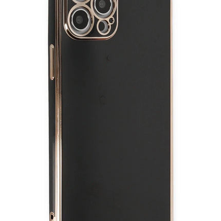 iPhone 12 Pro Max Volet Silikon Kılıf - Siyah