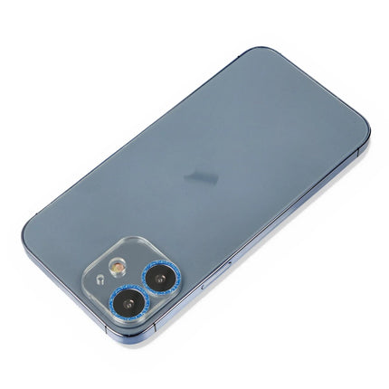 iPhone 12 Shine Kamera Lens Koruma Cam - Mavi