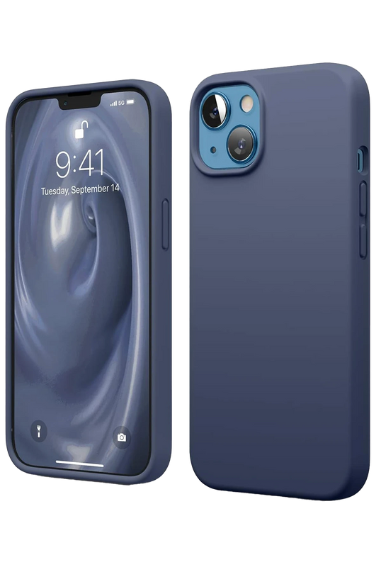iPhone 14 First Silikon Kılıf - Lacivert