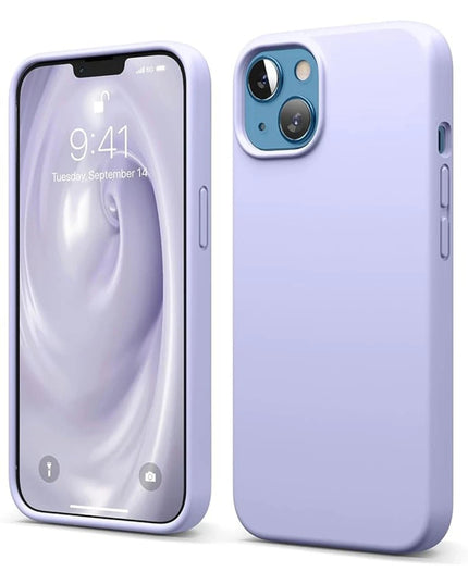 iPhone 14 First Silikon Kılıf - Lila