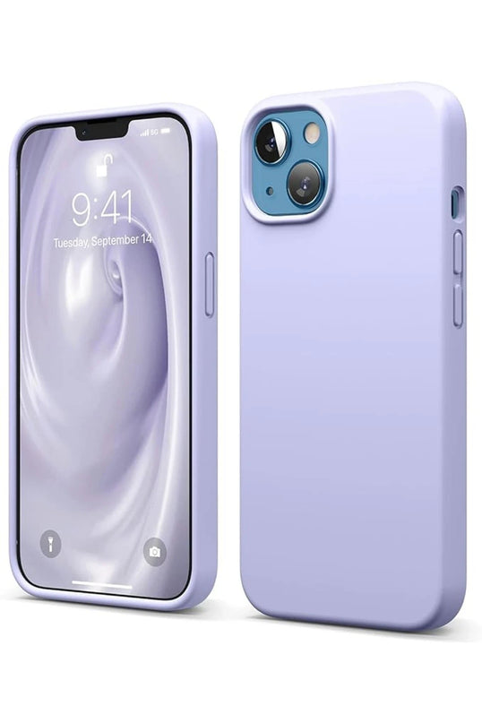 iPhone 14 First Silikon Kılıf - Lila