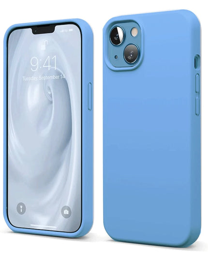 iPhone 14 First Silikon Kılıf - Mavi