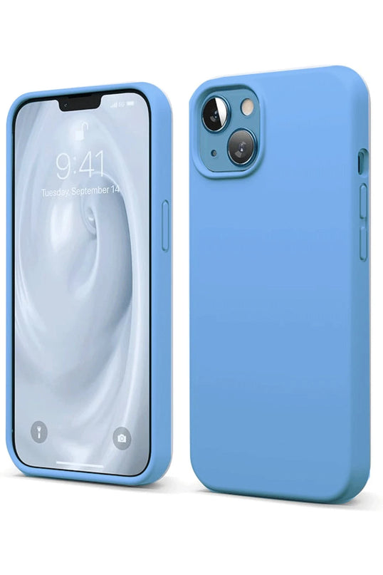 iPhone 14 First Silikon Kılıf - Mavi