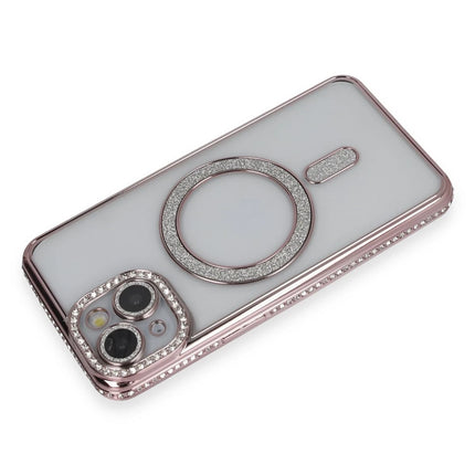iPhone 13 Joke Simli Magneticsafe Kılıf - Pembe 2
