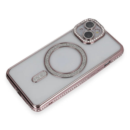 iPhone 13 Joke Simli Magneticsafe Kılıf - Pembe 3