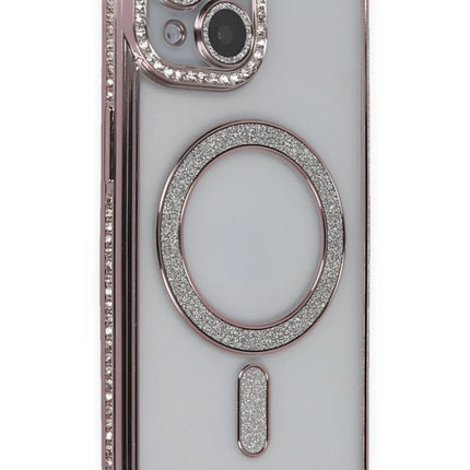 iPhone 13 Joke Simli Magneticsafe Kılıf - Pembe