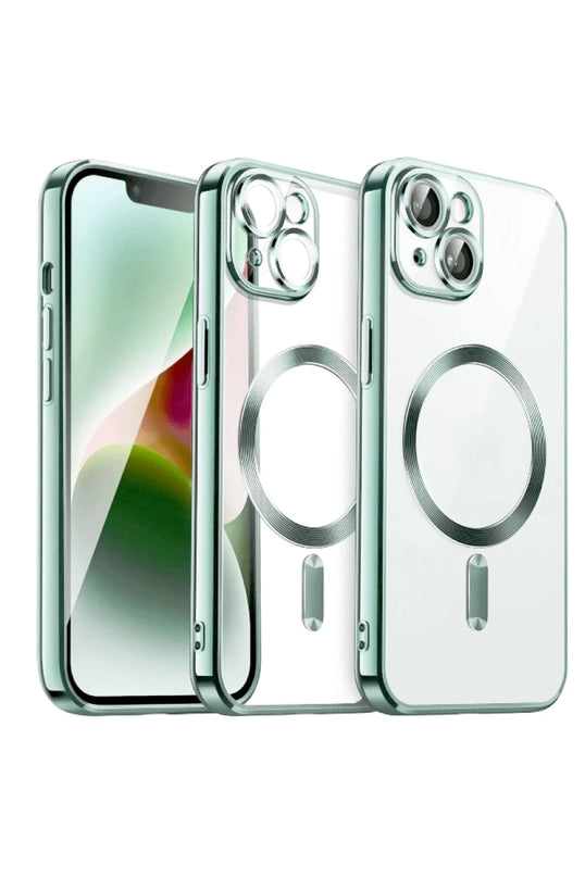 iPhone 13 Kross Magneticsafe Kapak Kılıf - Koyu Yeşil