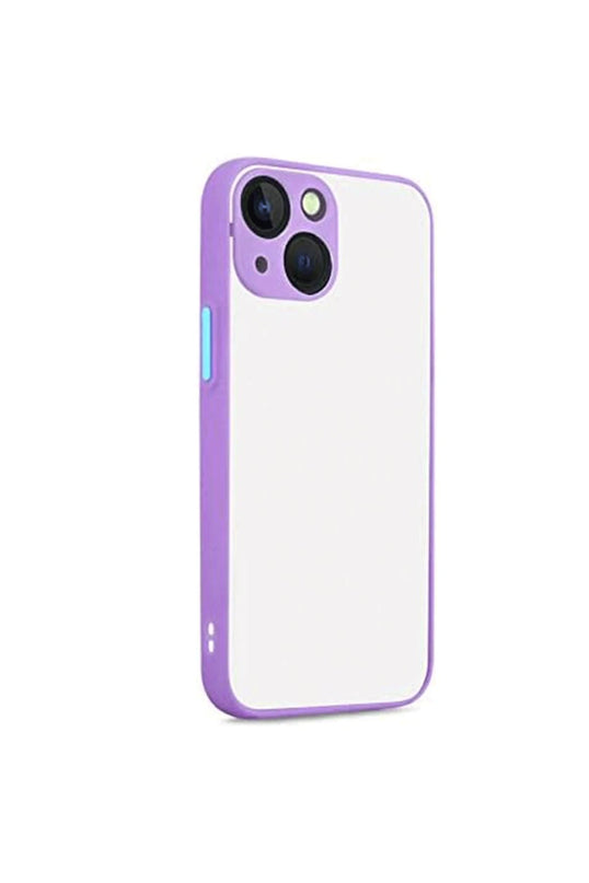 iPhone 13 Montreal Silikon Kapak Kılıf - Mor
