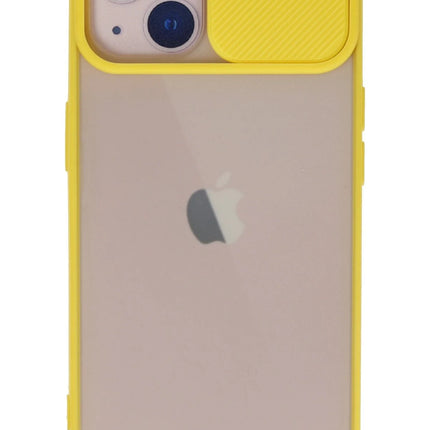 iPhone 13 Palm Buzlu Kamera Sürgülü Silikon Kılıf