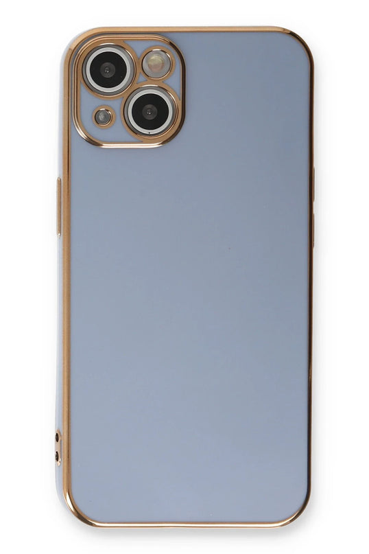 iPhone 13 Volet Silikon Kılıf - Mavi 2