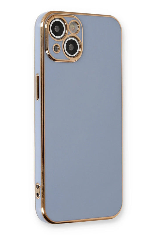 iPhone 13 Volet Silikon Kılıf - Mavi