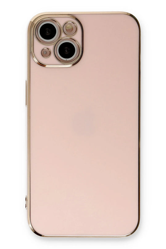 iPhone 13 Volet Silikon Kılıf - Pembe 2