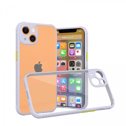iPhone 13 Mini Miami Şeffaf Silikon Kılıf - Lila