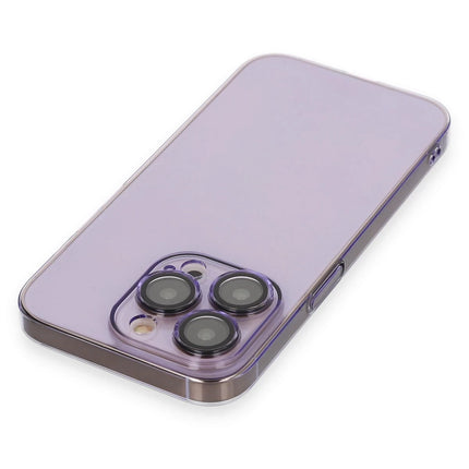 iPhone 13 Pro Armada Lensli Kapak Kılıf - Lila 3