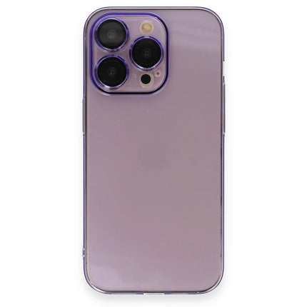 iPhone 13 Pro Armada Lensli Kapak Kılıf - Lila 2