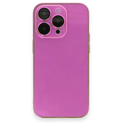 iPhone 13 Pro Armada Lensli Kapak Kılıf - Pembe 2