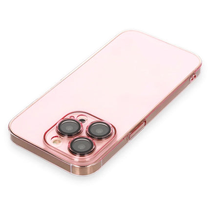 iPhone 13 Pro Armada Lensli Kapak Kılıf - Rose Gold 3