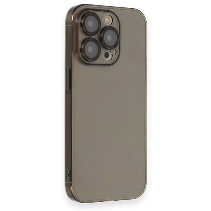 iPhone 13 Pro Armada Lensli Kapak Kılıf - Siyah