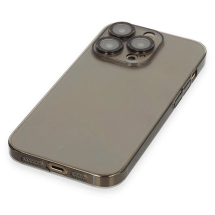 iPhone 13 Pro Armada Lensli Kapak Kılıf - Siyah 4