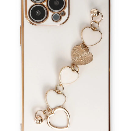 iPhone 13 Pro Esila Silikon Kılıf - Beyaz 3