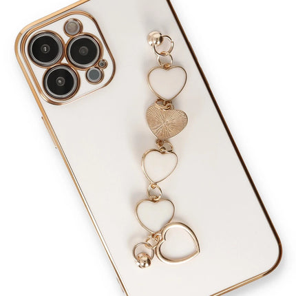 iPhone 13 Pro Esila Silikon Kılıf - Beyaz 2
