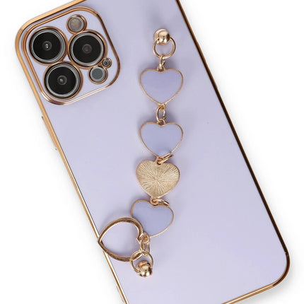 iPhone 13 Pro Esila Silikon Kılıf - Lila 2