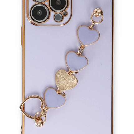 iPhone 13 Pro Esila Silikon Kılıf - Lila 3