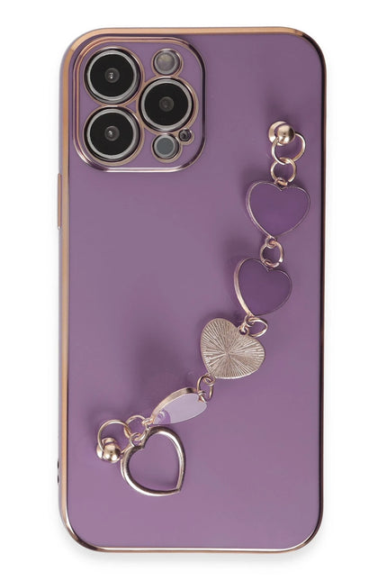 iPhone 13 Pro Esila Silikon Kılıf - Mor