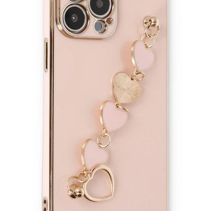 iPhone 13 Pro Esila Silikon Kılıf - Pudra