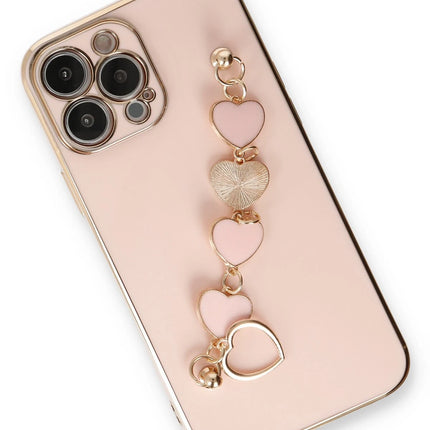 iPhone 13 Pro Esila Silikon Kılıf - Pudra 2