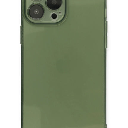 iPhone 13 Pro Fly Lens Silikon Kılıf - Yeşil