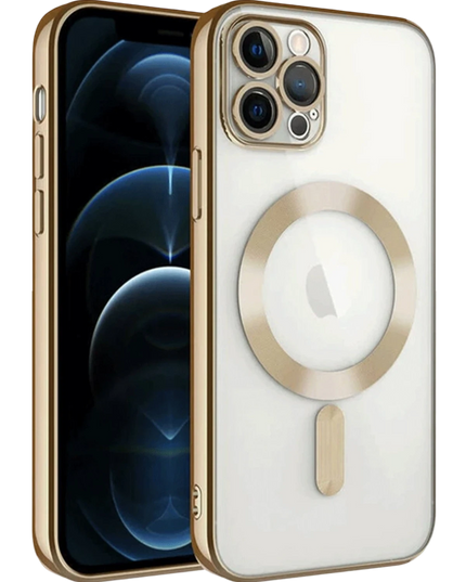 iPhone 13 Pro Kross Magneticsafe Kapak Kılıf - Gold