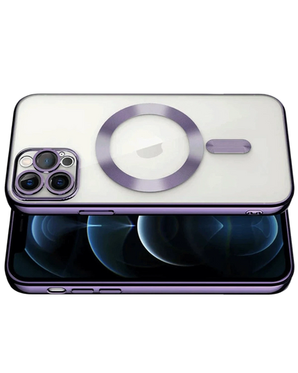 iPhone 13 Pro Kross Magneticsafe Kapak Kılıf - Mor 3