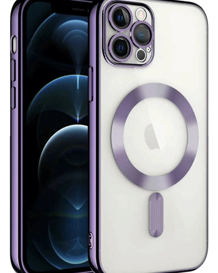 iPhone 13 Pro Kross Magneticsafe Kapak Kılıf - Mor