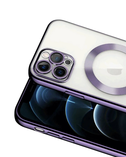iPhone 13 Pro Kross Magneticsafe Kapak Kılıf - Mor 2