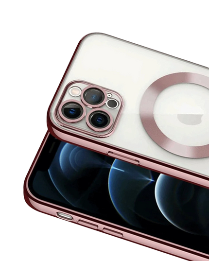 iPhone 13 Pro Kross Magneticsafe Kapak Kılıf - Rose 3