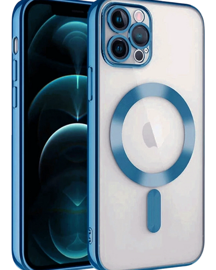 iPhone 13 Pro Kross Magneticsafe Kapak Kılıf - Sierra Blue