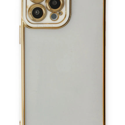 iPhone 13 Pro Liva Lens Silikon Kılıf - Beyaz 2