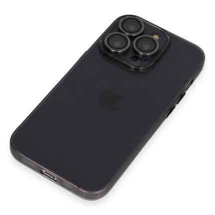 iPhone 13 Pro Luko Lens Silikon Kılıf - Siyah 6