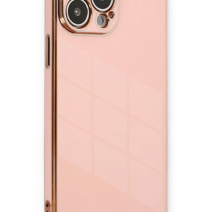 iPhone 13 Pro Volet Silikon Kılıf - Pembe