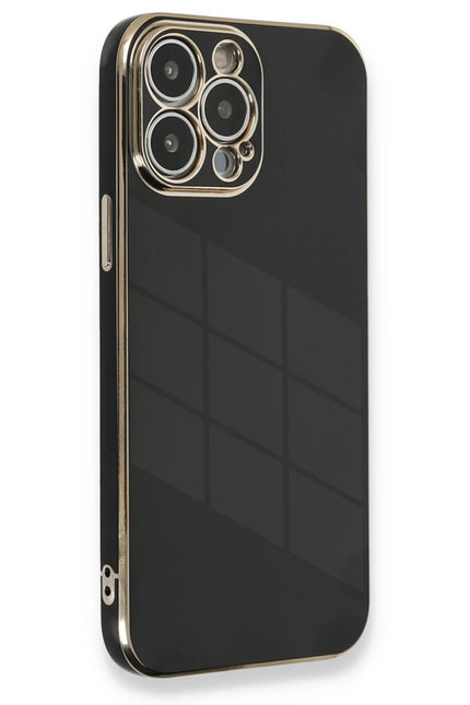 iPhone 13 Pro Volet Silikon Kılıf - Siyah